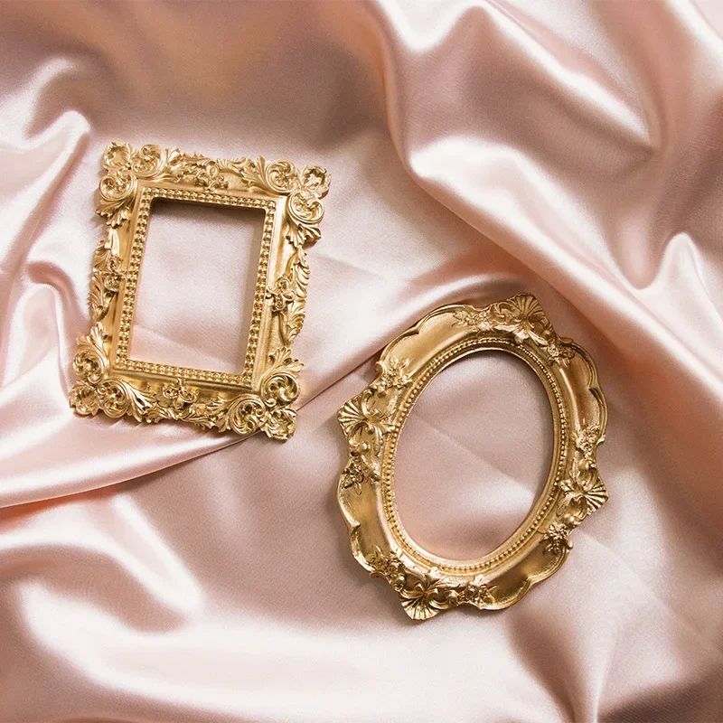 Luxury Lifestyle Pictures - Resin Decoration Retro Embossed Photo Frame