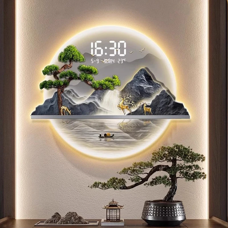 Chinese Style Design Wall Cloc - đánh giá và giá Luxury Lifestyle Aesthetic