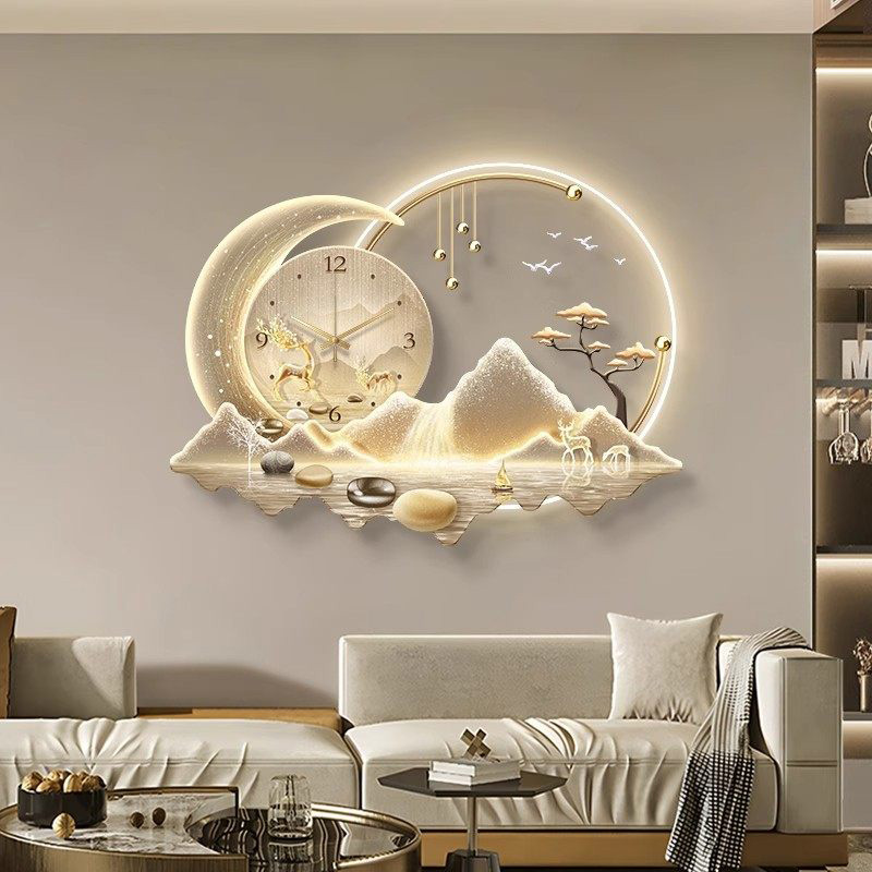 Art Mural Led Clock Wall Luxur - đánh giá và giá Luxury Lifestyle Aesthetic