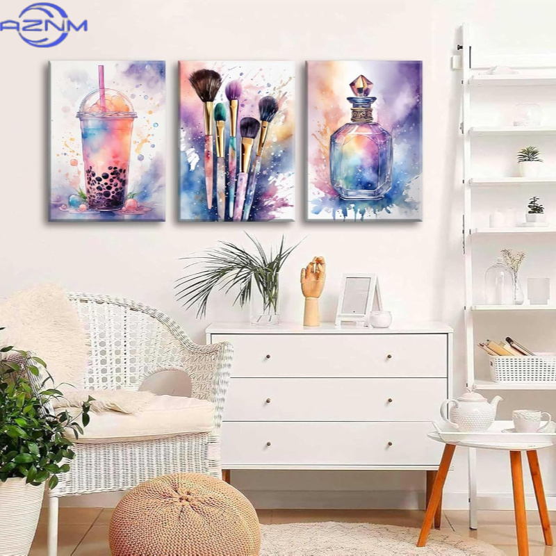 3pcs Luxury Watercolor Sweet E - đánh giá và giá Luxury Lifestyle Pictures
