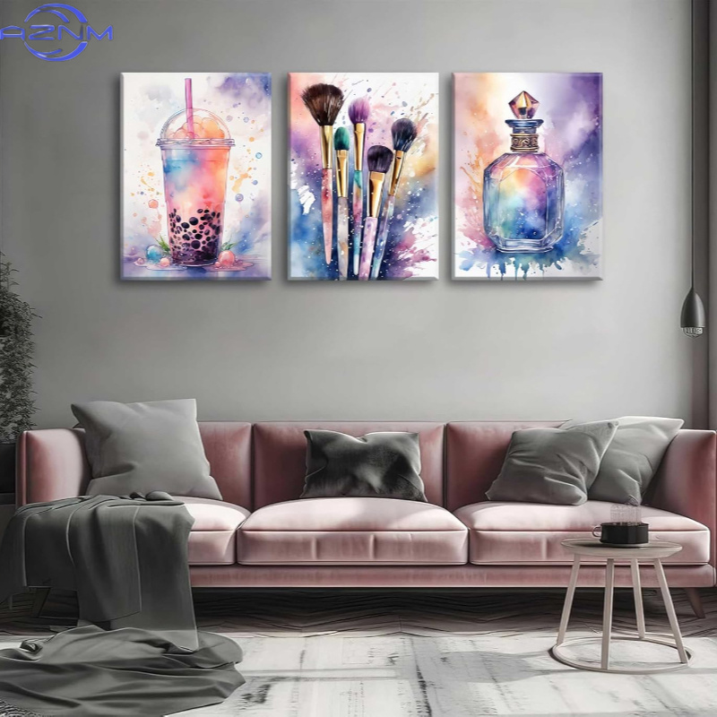 3pcs Luxury Watercolor Sweet E - đánh giá và giá Luxury Lifestyle Pictures