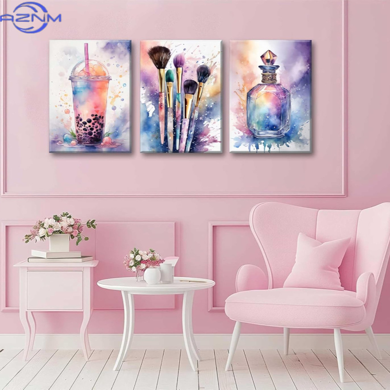 3pcs Luxury Watercolor Sweet E - đánh giá và giá Luxury Lifestyle Pictures